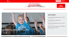 Desktop Screenshot of kemmerergazette.com